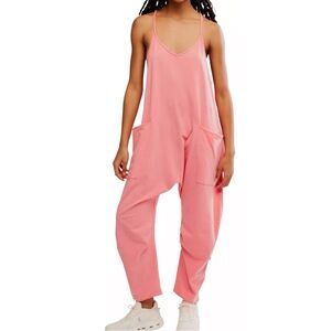 Free People Movement Hotshot Onesie in color Hibiscus